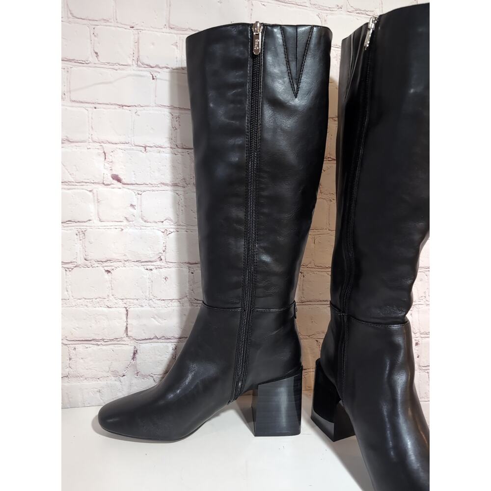 Women's Circus by Sam Edelman Teelin Block Heel Boots, Black Size 8.5 Knee High - Picture 8 of 14